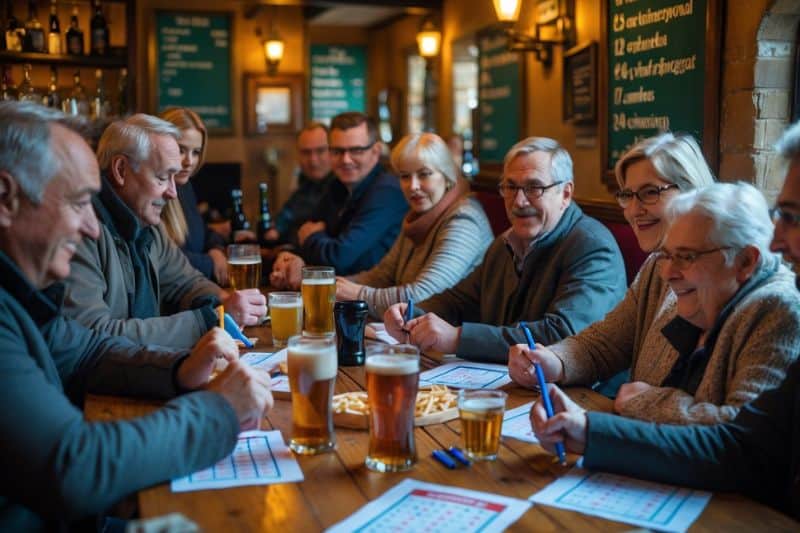 team quizzes and social play